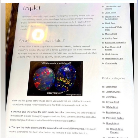 Triplet fire opal sterling silver plated bangle bracelet artisan hand carved - Picture 9 of 10